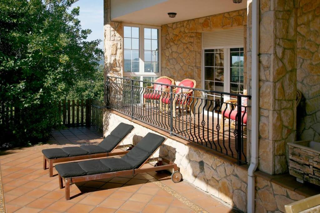 Chalet Con Magnificas Vistas Al Mar Перлора Екстер'єр фото